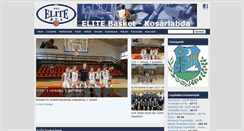 Desktop Screenshot of elite-basket.hu